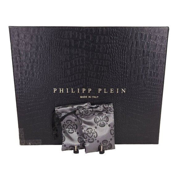 Philipp Plein GoldJunge Reptilia Croc Bootie Heel 36.5 6 Leather New Shoes FW14 - Picture 10 of 12